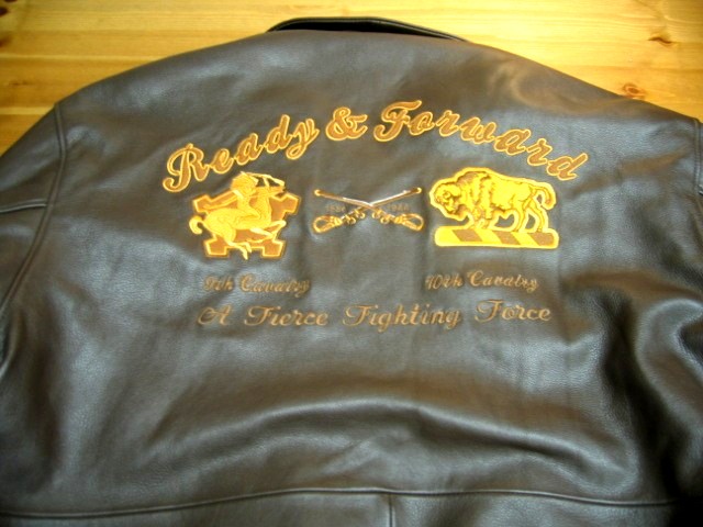 BUFFALO SOLDIERS LEATHER JACKET
